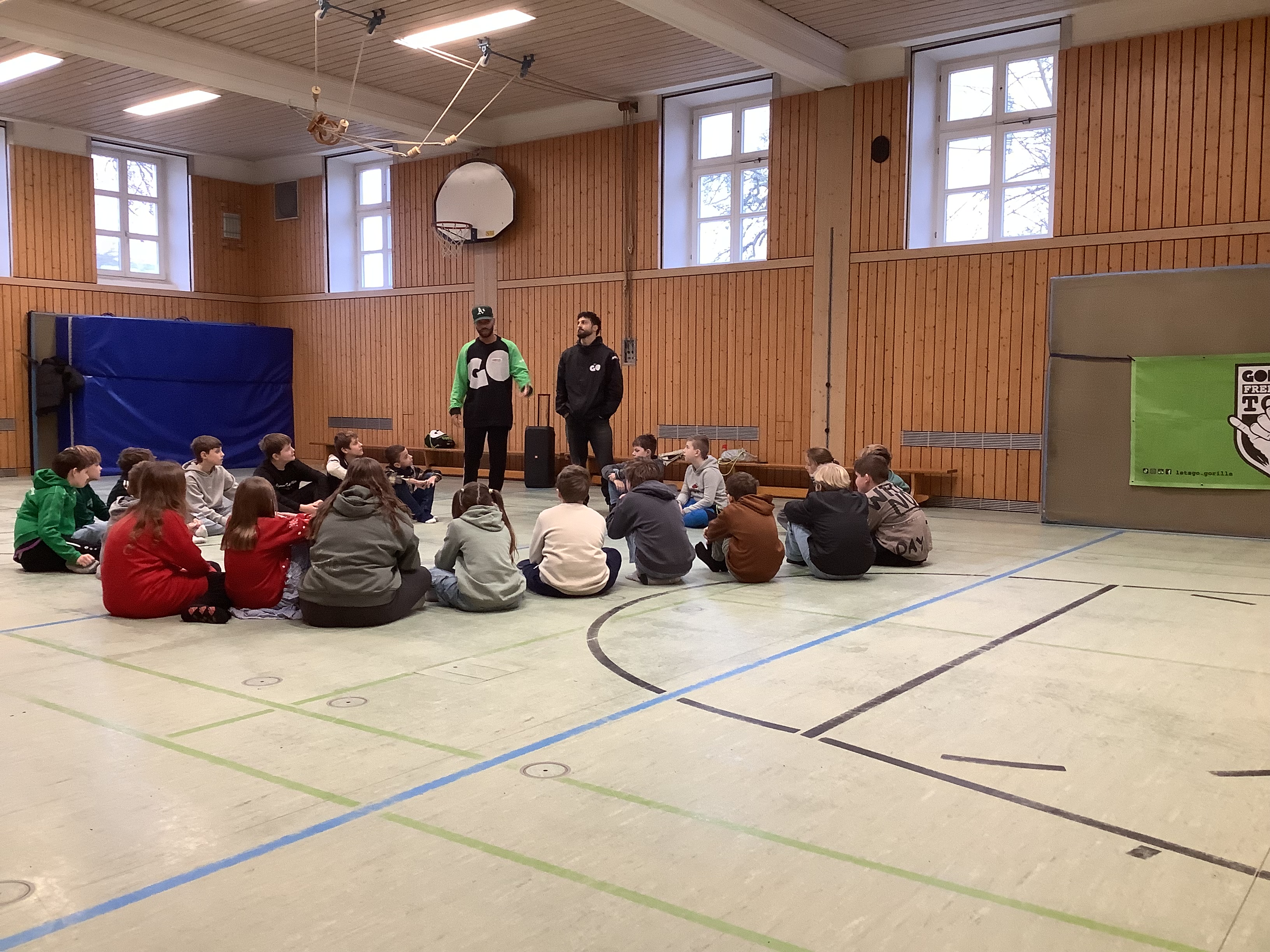 Besuch der GoGorillas 